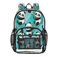 thumbnail image 5 of Iauyy Clear Backpack Heavy Duty PVC Transparent Backpack for College Workplace, Panda Pattern, 5 of 8