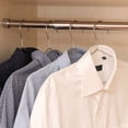 thumbnail image 3 of Perchas de Metal, Perchas de Acero Inoxidable, 30 Piezas, Adecuadas para el hogar, tamaños Generales como Toallas, Camisetas y Chaquetas, Camisas, Calcetines, Ropa Interior, Abrigos, 3 of 5