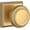Lifetime Satin Brass, variant on Baldwin Ps.Tra.Tsr Traditional Passage Door Knob - Brass