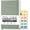 Light Green, variant on Undated Appointment Book, Hourly, Daily, 52 Weekly & 12 Monthly Planner, 6 AM - 8 PM, Medium Size (5.7" x 8.3"), Leather Hardcover, 12 Self-adhesive Monthly Tabs (Light Green)