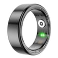 thumbnail image 1 of Bluetooth Smart Ring Health Tracker - Heart Rate, Blood Oxygen & Sleep Monitor, IP68 Waterproof Fitness Tracker for Men Women, 1 of 5