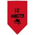 thumbnail image 6 of Halloween Pet and Dog Bandana Screen Printed, "Lil Monster", 6 of 10