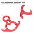 thumbnail image 4 of Figure 8 Rope Descender, Climbing Descender Ring Unbreakable Aluminum Alloy  For Fire Rescue For Working Aloft, 4 of 8
