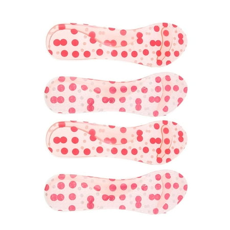 

2 Pair Women s Arch Support Cushions for High Shoes Sandals - Pink Dots