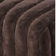 thumbnail image 3 of HOME SOFT THINGS OTOMAN/TABURETE SUPER SUAVE DE PIEL SINTÉTICA. OTOMAN TAPIZADO PARA REPOSAPIÉS CON PATAS DE METAL NEGRO Y ASIENTO ACOLCHADO. 116X40X55CM, CHOCOLATE, 3 of 5