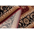 thumbnail image 4 of 8â€™ x 11â€™ Red and Black Ornamental Area Rug, 4 of 9