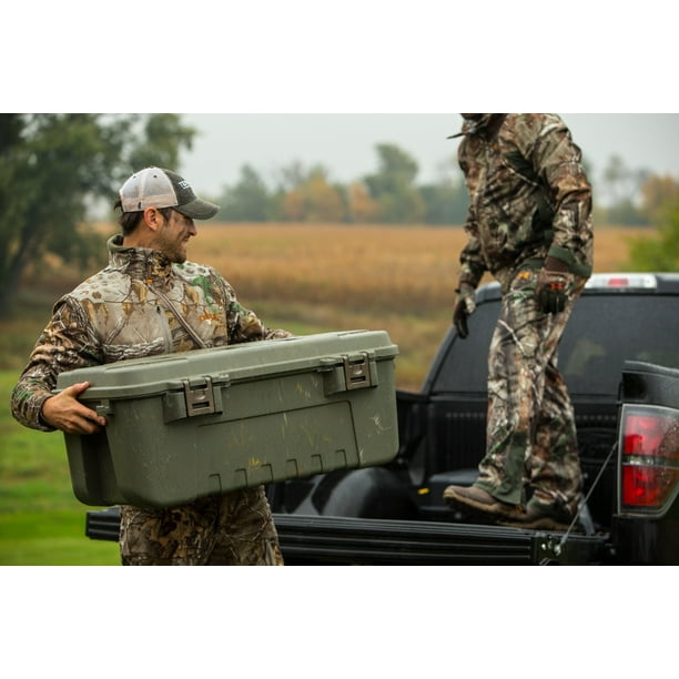 BE@BRICK bfhnnnv Plano Sportsman's Trunk, Black, 27-Gallon Lockable Storage