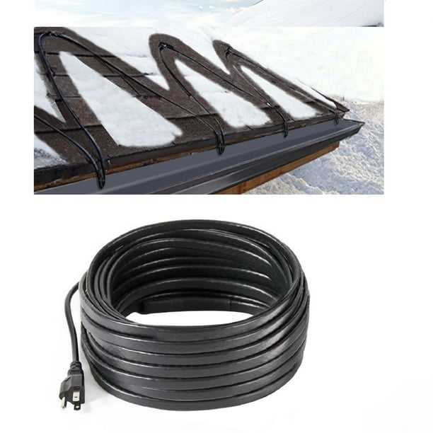 H&G lifestyles 30ft Roof Snow Heating Cable SelfRegulating DeIcing
