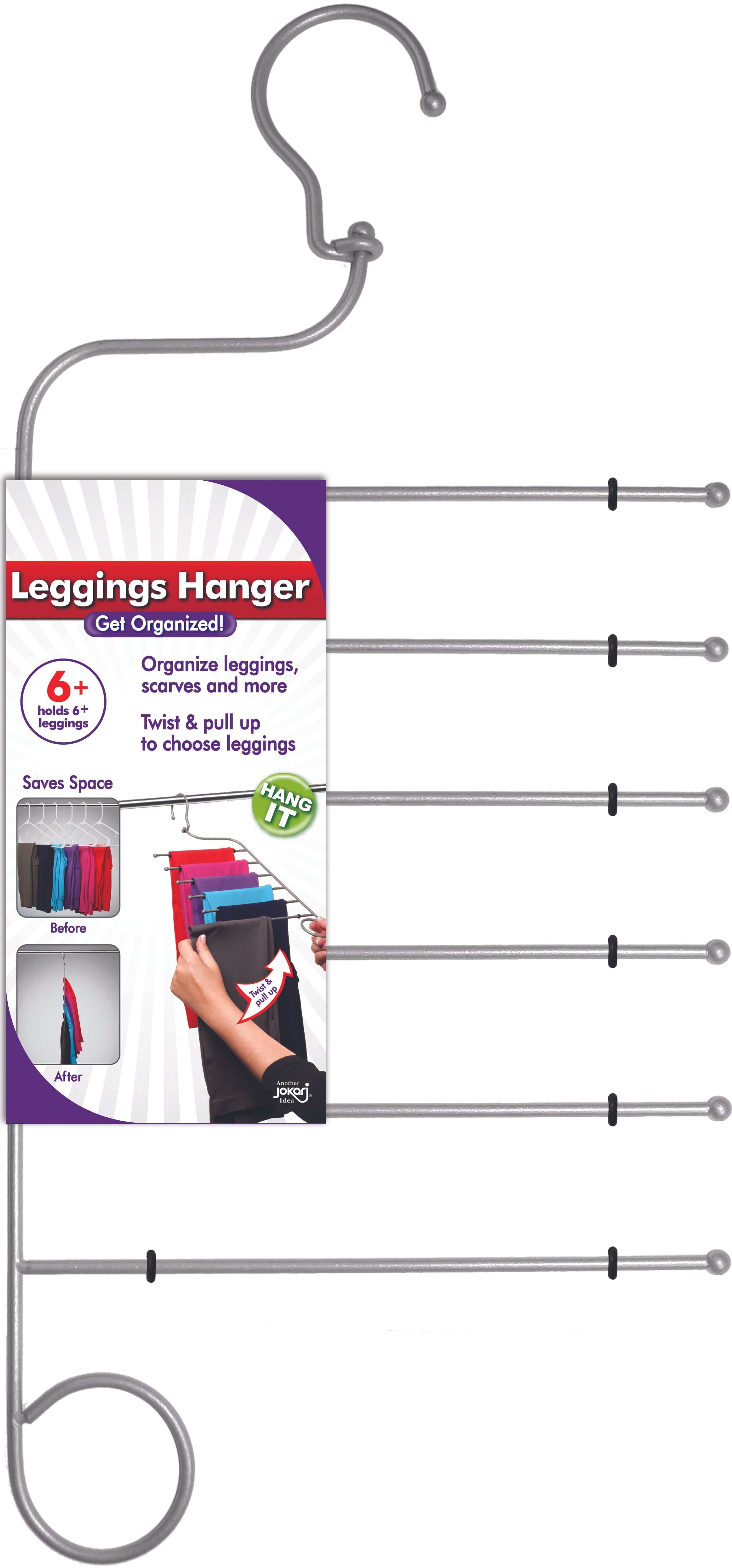 Legging, Belt LUCKYLIFE Pants Hangers Space Saving 1 Pack S Shape Non Slip Space Saving Jeans Hangers for Pants Tie Scarf 