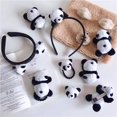 thumbnail image 4 of Broche de oso, horquilla para el pelo con forma de dibujos animados, cuerda para el pelo, muñeco de peluche de animales, diadema para niños, accesorios para el pelo, diadema de panda, 4 of 4