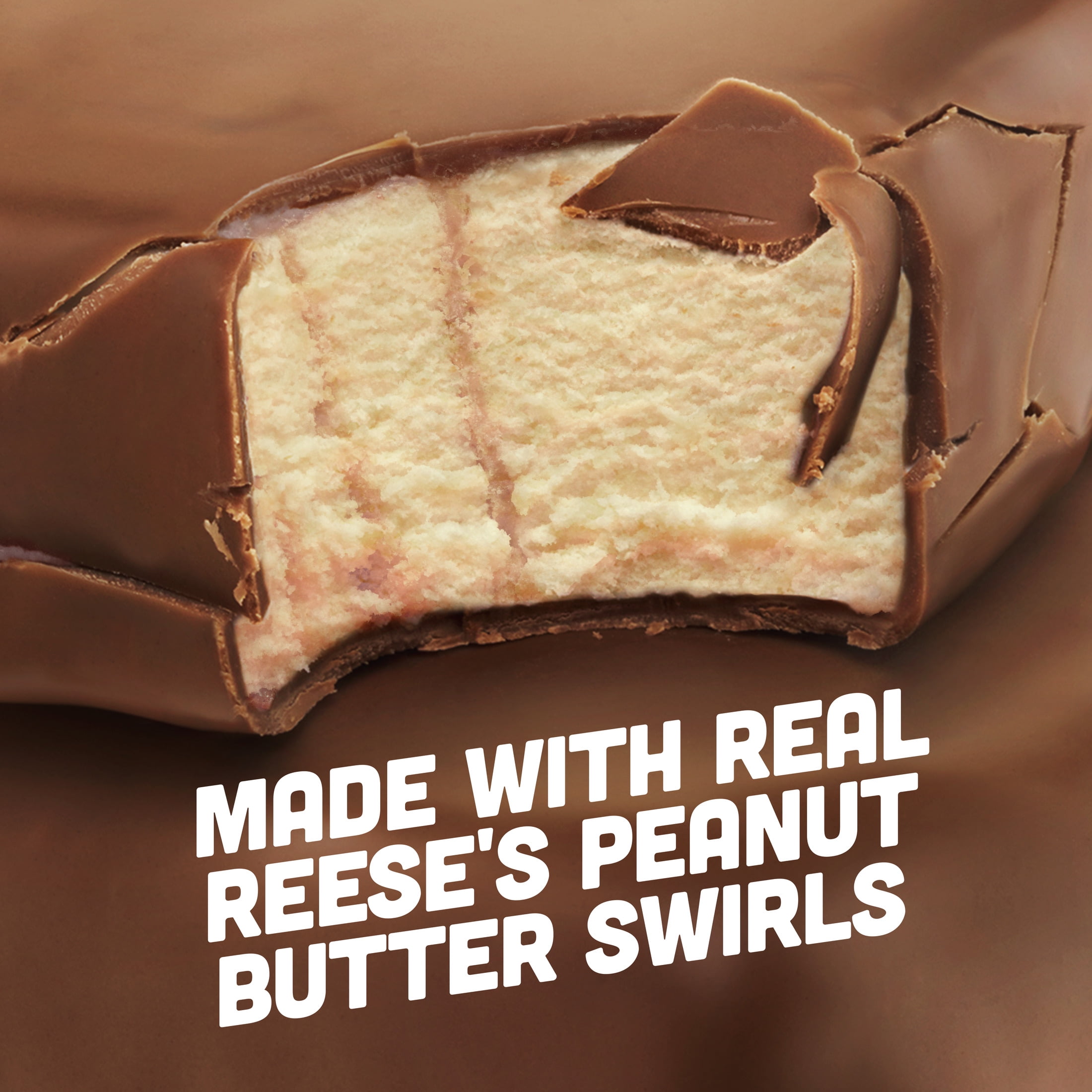 Klondike Reese's Peanut Butter Ice Cream Sandwiches Frozen Desserts, 6 Count