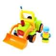 thumbnail image 4 of Gobbles of Giggles 4" Cartoon RC Construction Truck - Toy For Toddlers - Green, 4 of 6