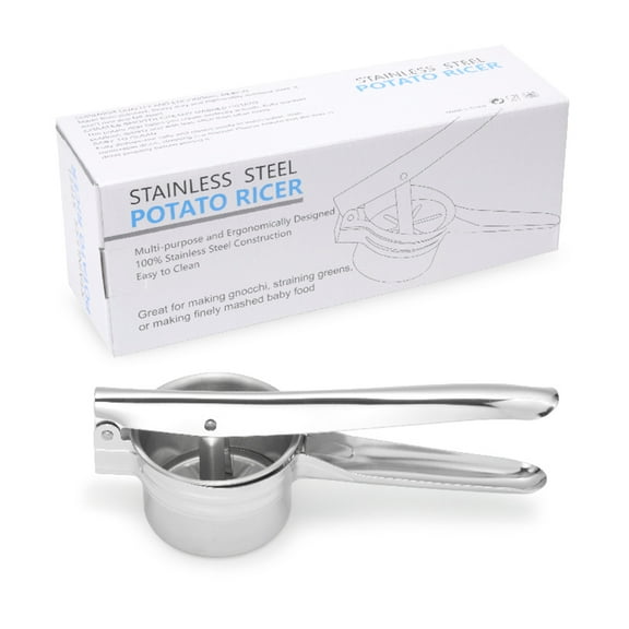 3 in 1 Stainless Steel Potato Ricer Musher Presser for Home Kitchen Cooking Use