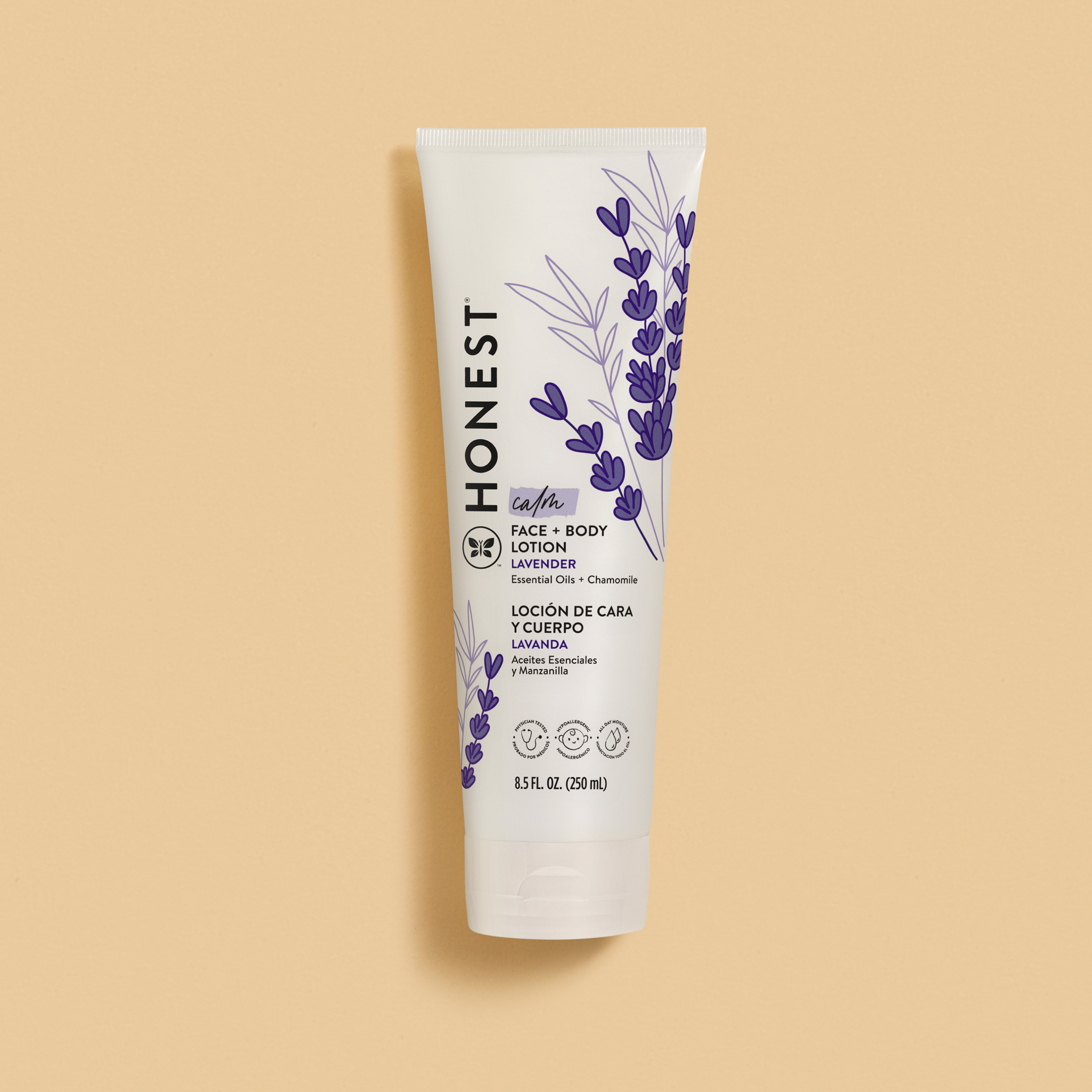 Honest Baby Face and Body Lotion, Calm Lavender photo 8