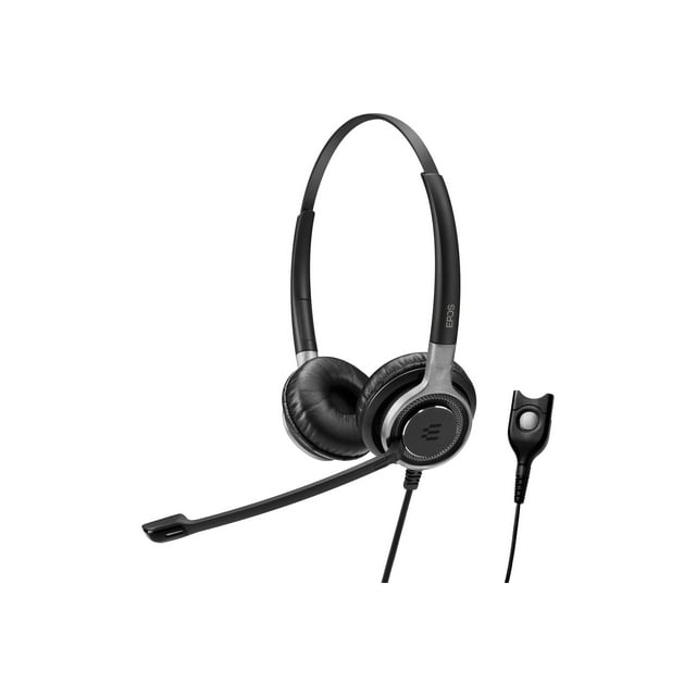 EPOS IMPACT SC 660 TC - Headset - on-ear - wired - Easy Disconnect - black with silver