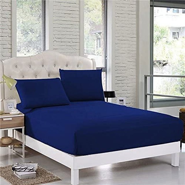 Cotton Metrics 600TC Fitted Sheets 100% Organic Cotton Fitted Sheets Extra Deep Pocket sheets 16 Inch All Sizes & Colors