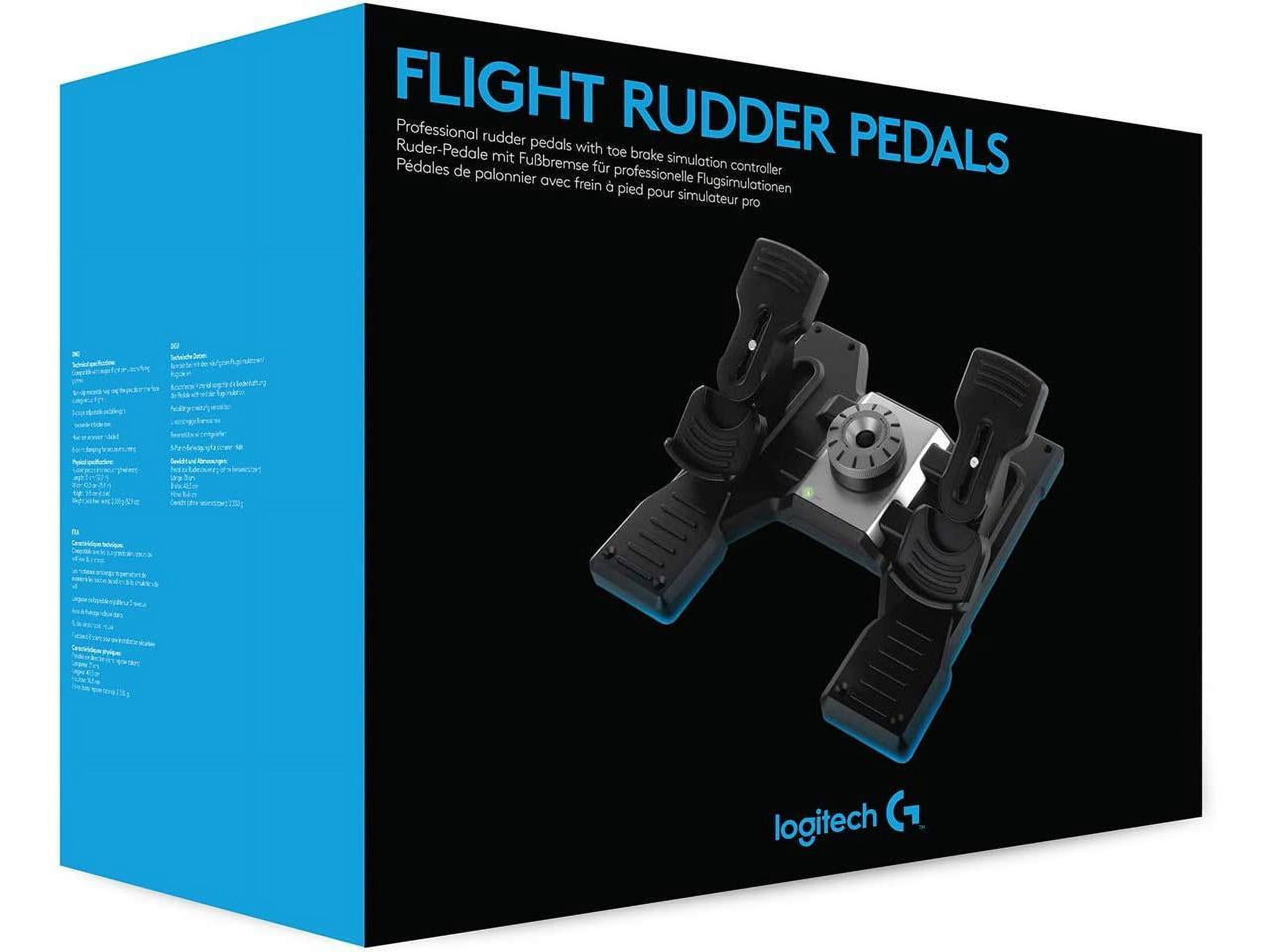 Saitek® Pro Flight™ Cessna® Rudder Pedals for PC : : Computers &  Accessories