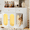 White, variant on Eyisean 37.4" Modern Hidden Cat Litter Box Cabinet, Kitty Litter Box Enclosure Furniture with LED Light & Storage Drawer, Indoor Pet House End Table with Acrylic Door for Living Room, Bedroom
