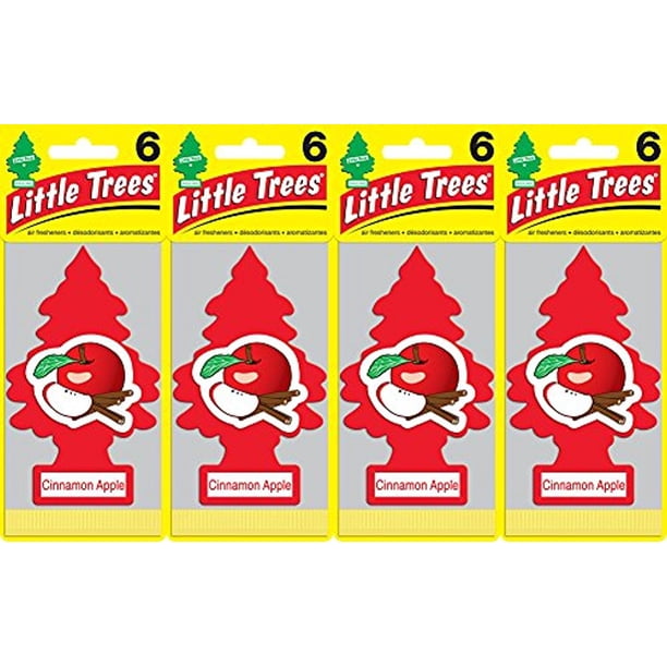 Little Trees Cinnamon Apple Air Freshener, (Pack of 24)