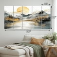 thumbnail image 4 of Designart "Nordic Beauty of Nature II" Scandinavian Metal Wall Decor Set, 4 of 5
