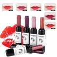 thumbnail image 5 of 6 Couleurs Rouge à Lèvres Liquide Vin Imperméable Teinte Longue Durée Maquillage Gloss Mat Rouges à Lèvres Imperméables, 5 of 5