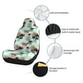 thumbnail image 6 of Cauagu Tropical Summer Palm Print Car Seat Covers,Universal Automotive Seat Covers Car Seat Protectors Easy to Install Car Cover Car Accessories Auto rucks Van & SUV-1, 6 of 9