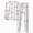G872-White, variant on HFHAPW Boys Girls Pajamas Long Sleeve Toddler Boys Girls Pjs Kids Sleepwear Sets 2 Piece Top and Pants
