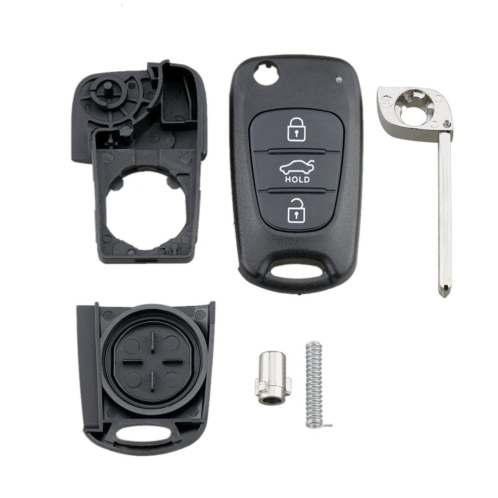 3 BN Flip Remote Key Fob Case Shell for 