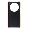 thumbnail image 3 of KAIYANG Funda para teléfono Vivo X100 5G con revestimiento de cuero sintético y textura de piel de becerro - Estilo B Vivo X100 5G Naranja, 3 of 4