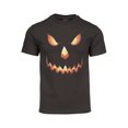 thumbnail image 1 of Camiseta de manga corta Gravity Threads sonrisa de Jack-O'-Lantern para hombre marrón 2x-grande, 1 of 1