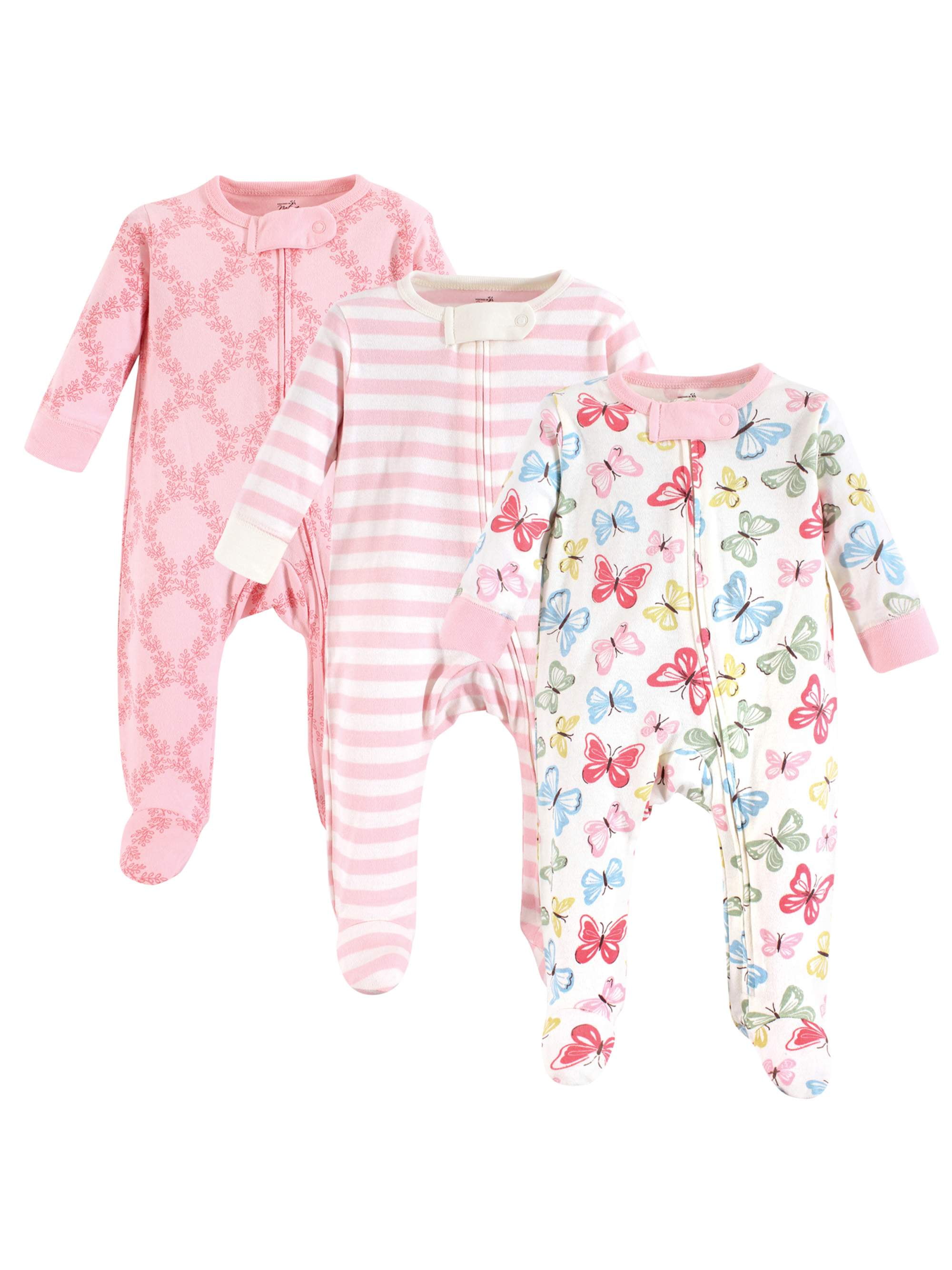 Touched by Nature Touched by Nature Newborn Baby Girls Organic Cotton