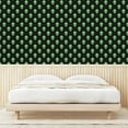 thumbnail image 4 of Ambesonne Alien Peel & Stick Wallpaper for Home, Martian Design, 13"x36", Fern Green Black, 4 of 6