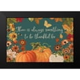 thumbnail image 2 of Pertiet, Katie 24x17 Black Modern Framed Museum Art Print Titled - Fall Garden I Teal, 2 of 5