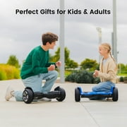 MIHOVER Warrior 8.5 inch 350W*2 off-Road Hoverboard Self-Balancing Scooter - All Terrain Self-Balancing Scooter with Bluetooth Speaker and LED Lights, 10 mph Max Speed for Kids and Adults,Max Weight