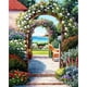 thumbnail image 1 of Cuadros Decorativos Full Cross Stitch Handcraft 11CT Stamped Yard Door Costura DIY Home Ornament Likrtyny embutido en tela, 1 of 9