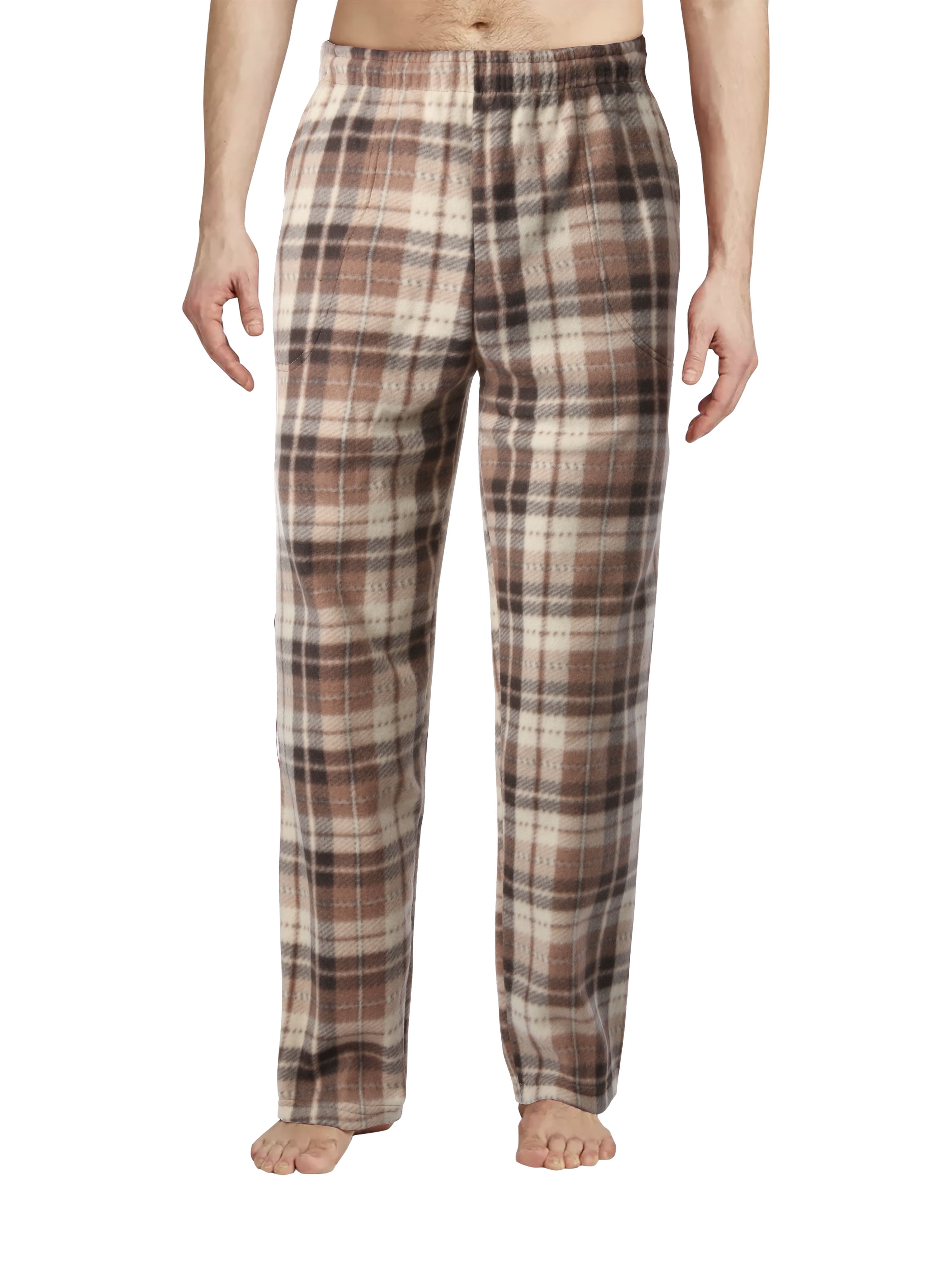 Flannel Plaid Pajama Pants King Size | Men's Plaid Homewear Pajama ...