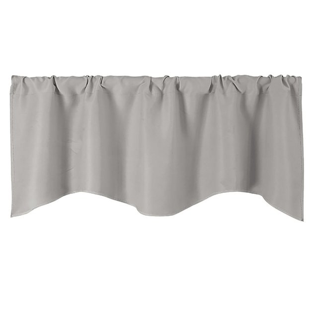 CUITING Kitchen Valances for Windows Modern Farmhouse Cotton Linen Valance Curtains Topper Country Rustic Bathroom Small Window Treatment Bohemian Decor