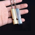thumbnail image 4 of 4 Pcs Survival Whistle, Double Tubes Aluminum Emergency Whistle, Emergency Signaling Whistles for Camping Lifeguard Exploration, 4 of 5