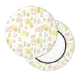 thumbnail image 7 of Uemuo Easter Rabbit Pattern Round Bar Stool Seat Covers Washable Stool Cushion Slipcover Elastic Bar Chair Covers-12 inch, 7 of 7