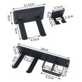 thumbnail image 2 of Hair Dryer Holder Wall-mounted Punch-free Waterproof Air Blower Storage Rack Bathroom Countertop Organizer Daily Use, 2 of 2