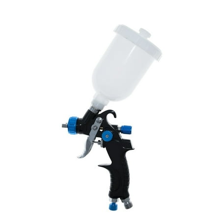 Mini Air Spray Gun Airbrush for Painting Car Paint Spray Gun with 400cc Mix Tank and Adapter HVLP Corrosion-Resistant