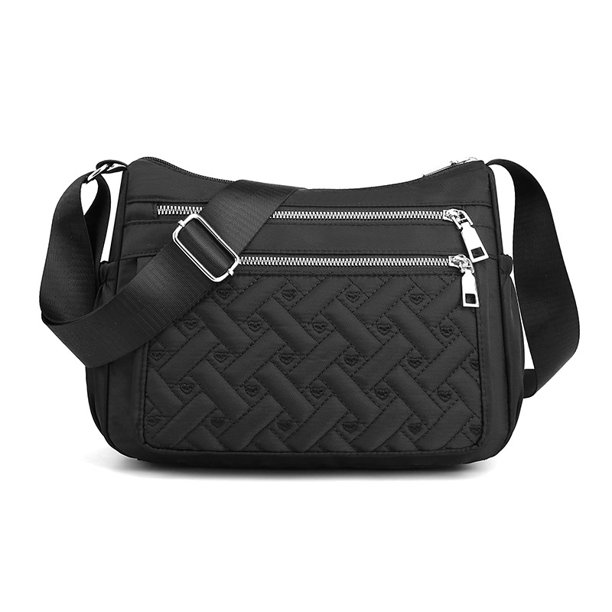 Bolso bandolera de primavera para mujer, monedero portátil de gran capacidad, multicapa, sencillo, para madres de mediana edad