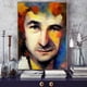 thumbnail image 5 of Pósteres de retratos inspirados en Queen: Freddie Mercury, Brian May, John Deacon, Roger Taylor, pintura en lienzo, impresión, arte de pared, decoración del hogar, 5 of 5