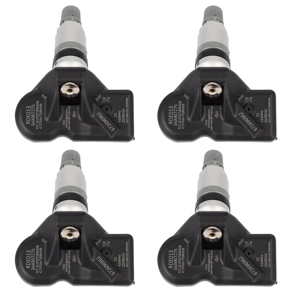 SCITOO 433MHz Tire Pressure Monitoring System TPMS Sensors Compatible with 2012-2013 for BMW for 128i,2011-2013 for Mini for Cooper Countryman Replaces 36106790054,685622703,36106856227 4 Pack
