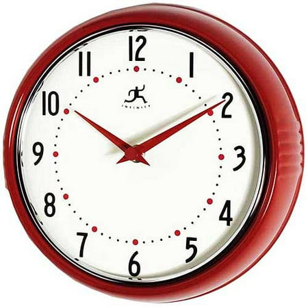 The Retro Red Wall Clock