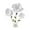 White, variant on jifeng Wedding Giant Flowers for Decoration for Living Room Decor Birthday Parties Pink