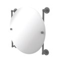 thumbnail image 1 of Prestige Skyline Collection Round Frameless Rail Mounted Mirror, 1 of 1