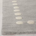 thumbnail image 3 of SAFAVIEH Kids Fiona Solid Bordered Wool Area Rug, Grey, 4' x 6', 3 of 7