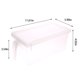 thumbnail image 3 of Utensilios de cocina Refrigerador grande de plástico transparente con cubierta para clasificar frutas y verduras Caja de almacenamiento de alimentos Organizador de cajones rectangular para refrigerado, 3 of 7