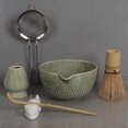 thumbnail image 2 of Matcha Whisk Set, 8-Piece Japanese Matcha Tea Ceremony Kit with Bamboo Whisk, Bowl, Scoop & Gift Box, 2 of 8